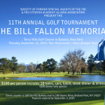 Society of Former Special Agents of the FBI & FBI Buffalo CAAA: 11th Annual Golf Tournament (The Bill Fallon Memorial)